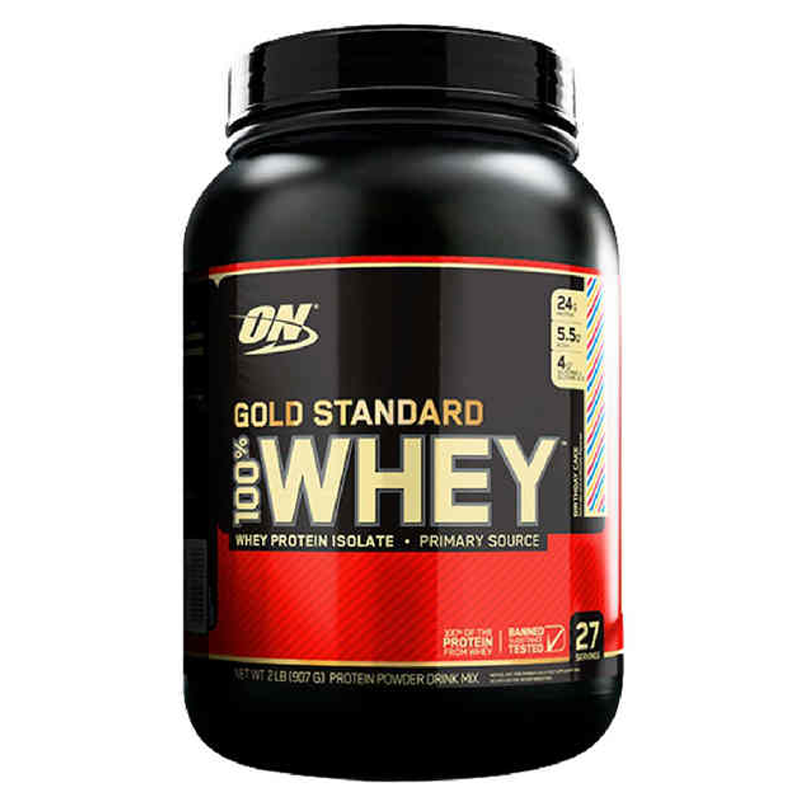 Gold Standard 100 % Whey 2 Libras Optimun Nutrition 1