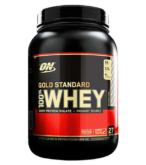 Gold Standard 100 % Whey 2 Libras Optimun Nutrition