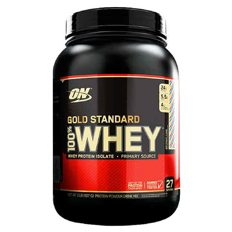 Gold Standard 100 % Whey 2 Libras Optimun Nutrition 1