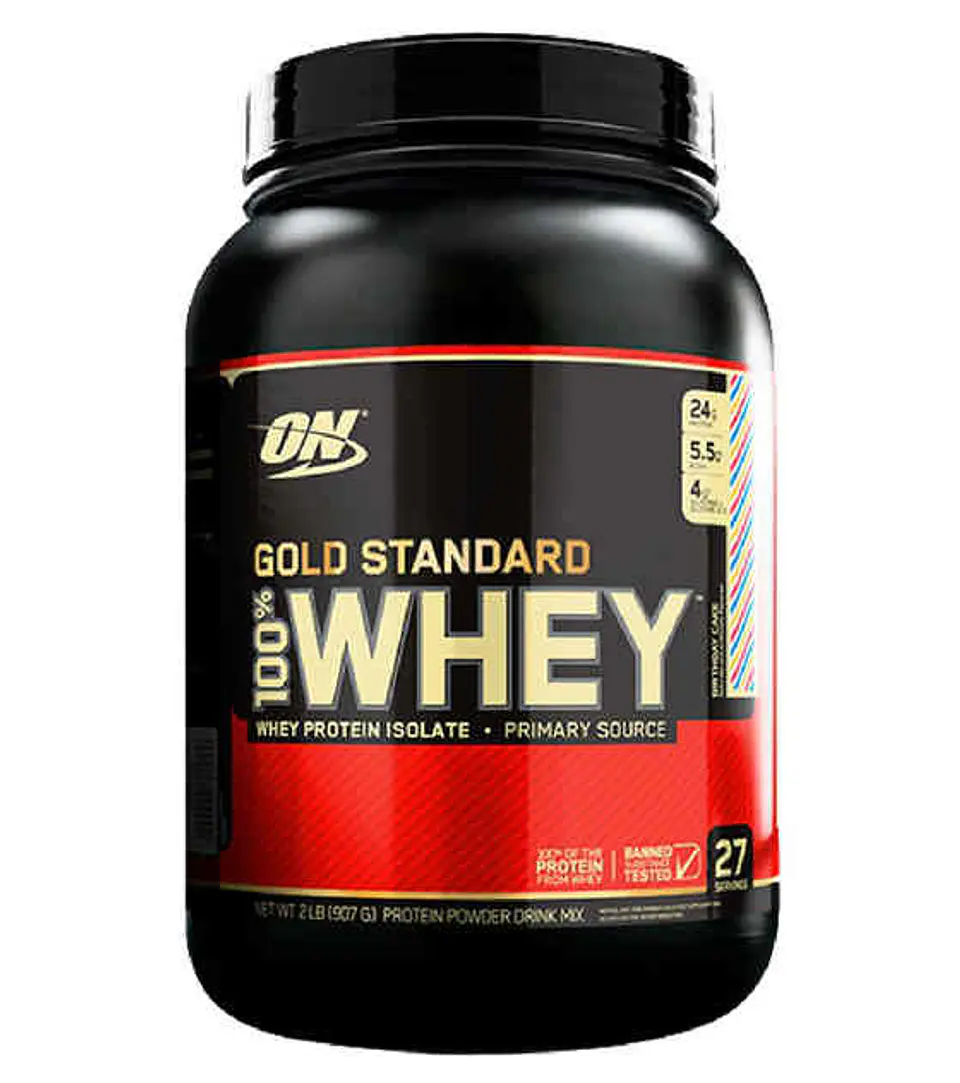 Gold Standard 100 % Whey 2 Libras Optimun Nutrition 1