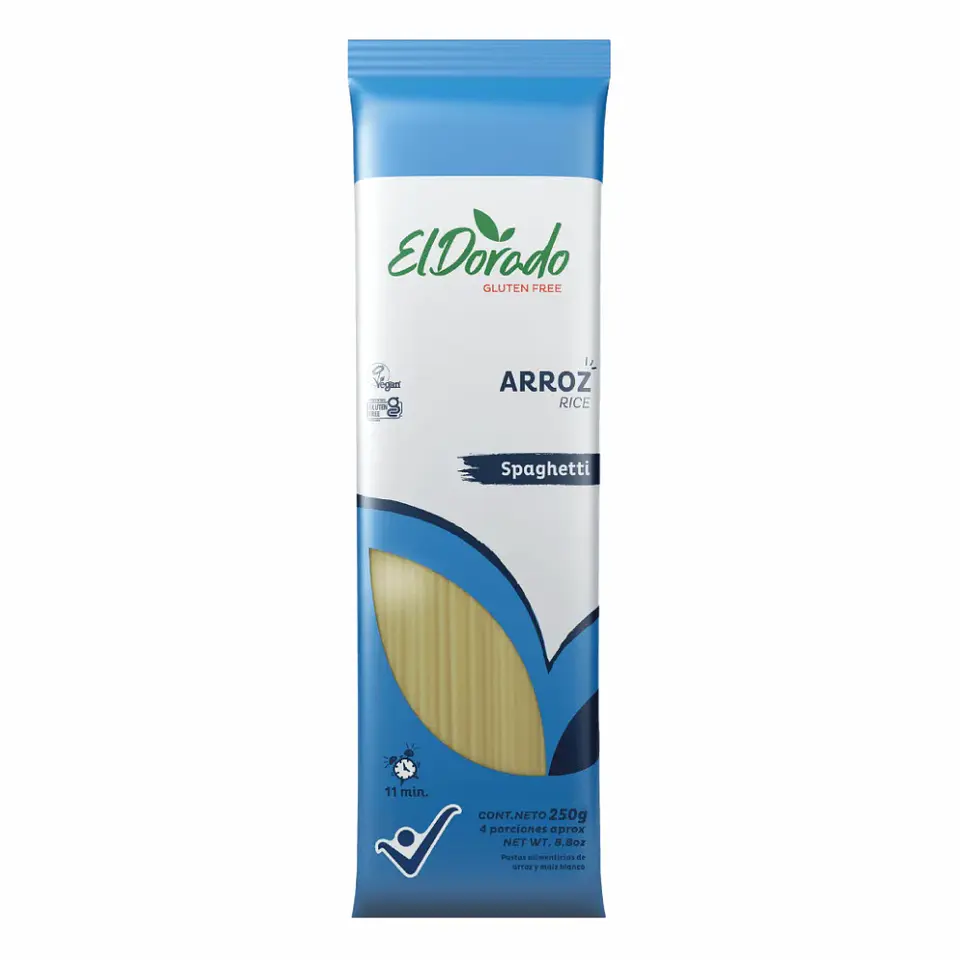 Spaghetti de Arroz 250 g El Dorado 1
