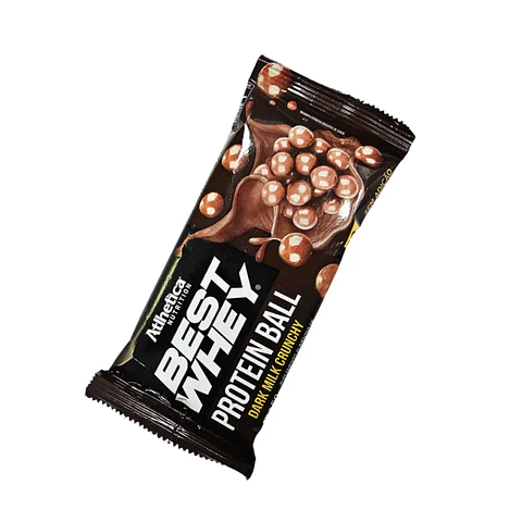 Protein Ball Best Whey Dark Milk Crunchy 50grs Atlhetica