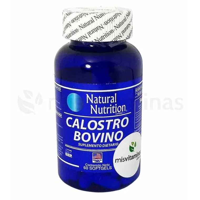 Calostro Bovino 60 Softgels Natural Nutrition  1