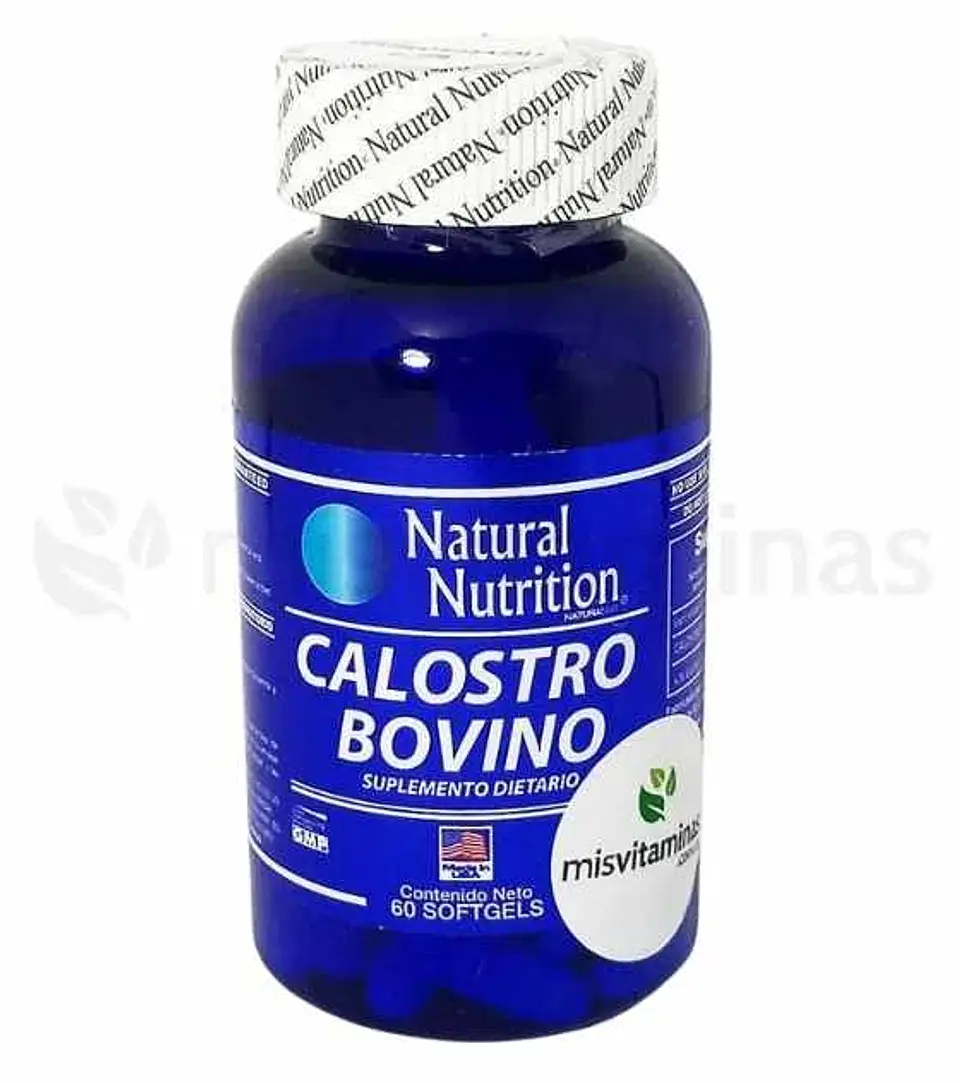 Calostro Bovino 60 Softgels Natural Nutrition  1