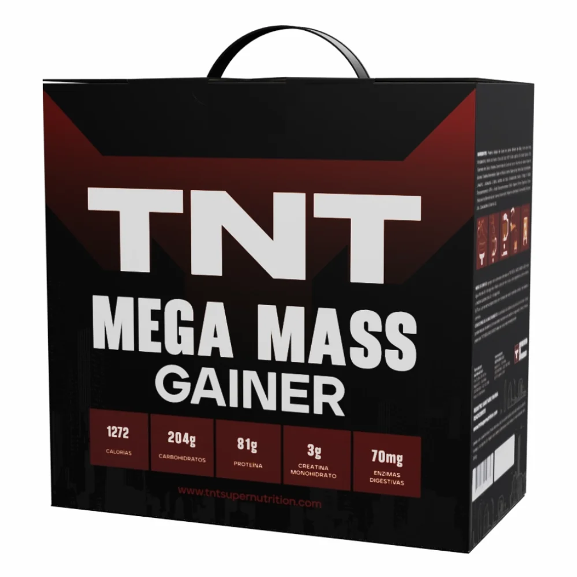 Mega Mass Gainer 10 Libras Vainilla TNT 1