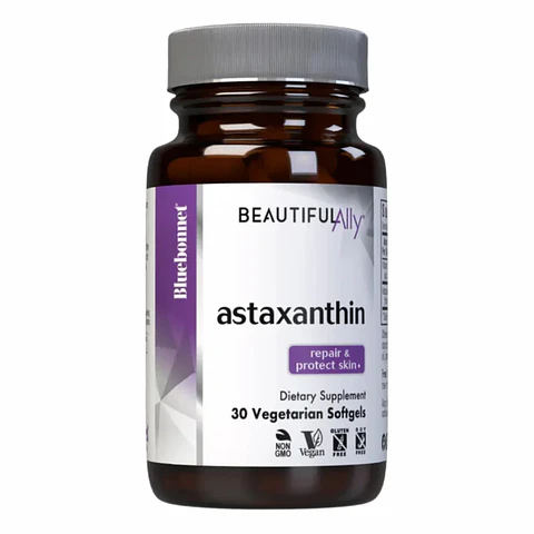 Beautiful Ally Astaxanthin 30 Cápsulas Bluebonnet