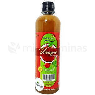 Vinagre de Manzana con Rábano 500 ml Naturally