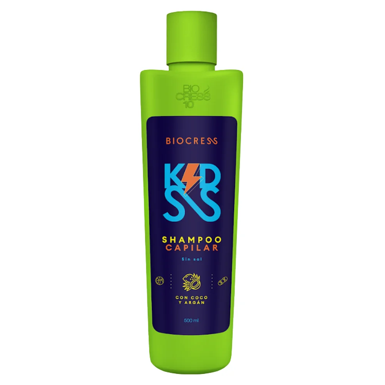 Shampoo Niño Sin Sal 500 ml Bio Cress 10  1