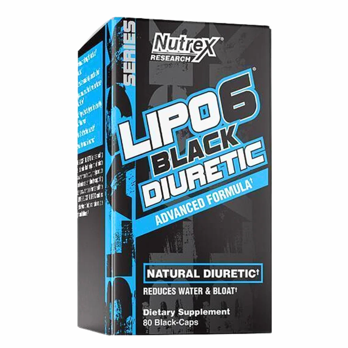 Lipo6 Black Diuretic 80 Cápsulas 1