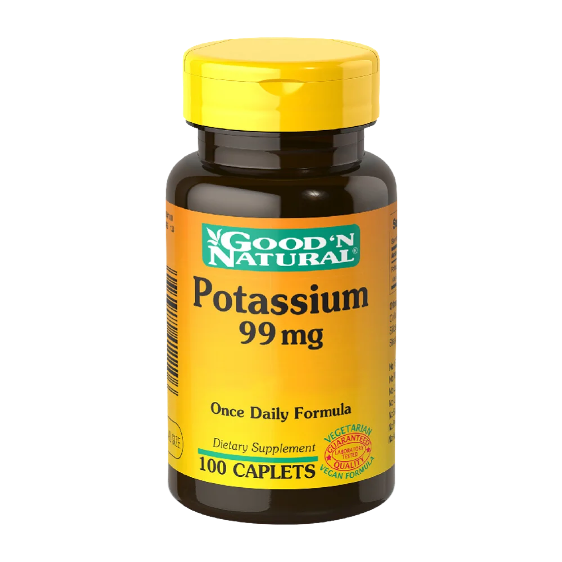 Potassium 99 mg 100 Cápsulas Good'N Natural  1