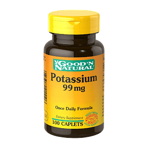 Potassium 99 mg 100 Cápsulas Good'N Natural 