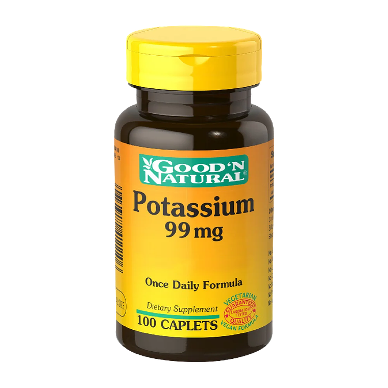 Potassium 99 mg 100 Cápsulas Good'N Natural  1