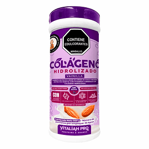 Colágeno Hidrolizado Vainilla 900 gr Vitaliah Pro
