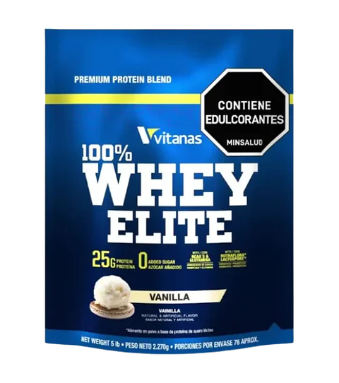 Whey Elite 5 Libras Vainilla Vitanas 