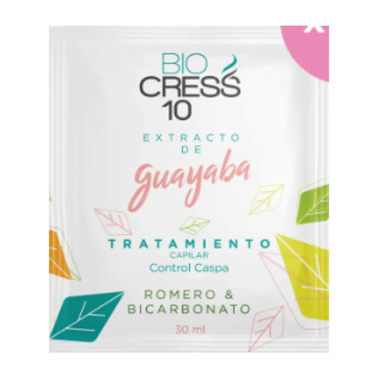 Tratamiento Extracto de Guayaba Sachet 30 ml Bio Cress 10 1