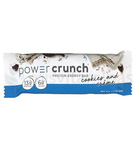 Power Crunch Cookies and Cream unidad