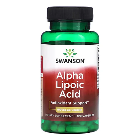 Acido Alfa Lipoico Swanson 100 mg 120 Cápsulas