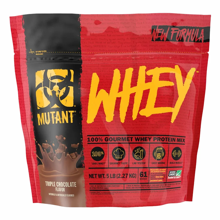 Whey Triple Chocolate 5 Libras Mutant 1