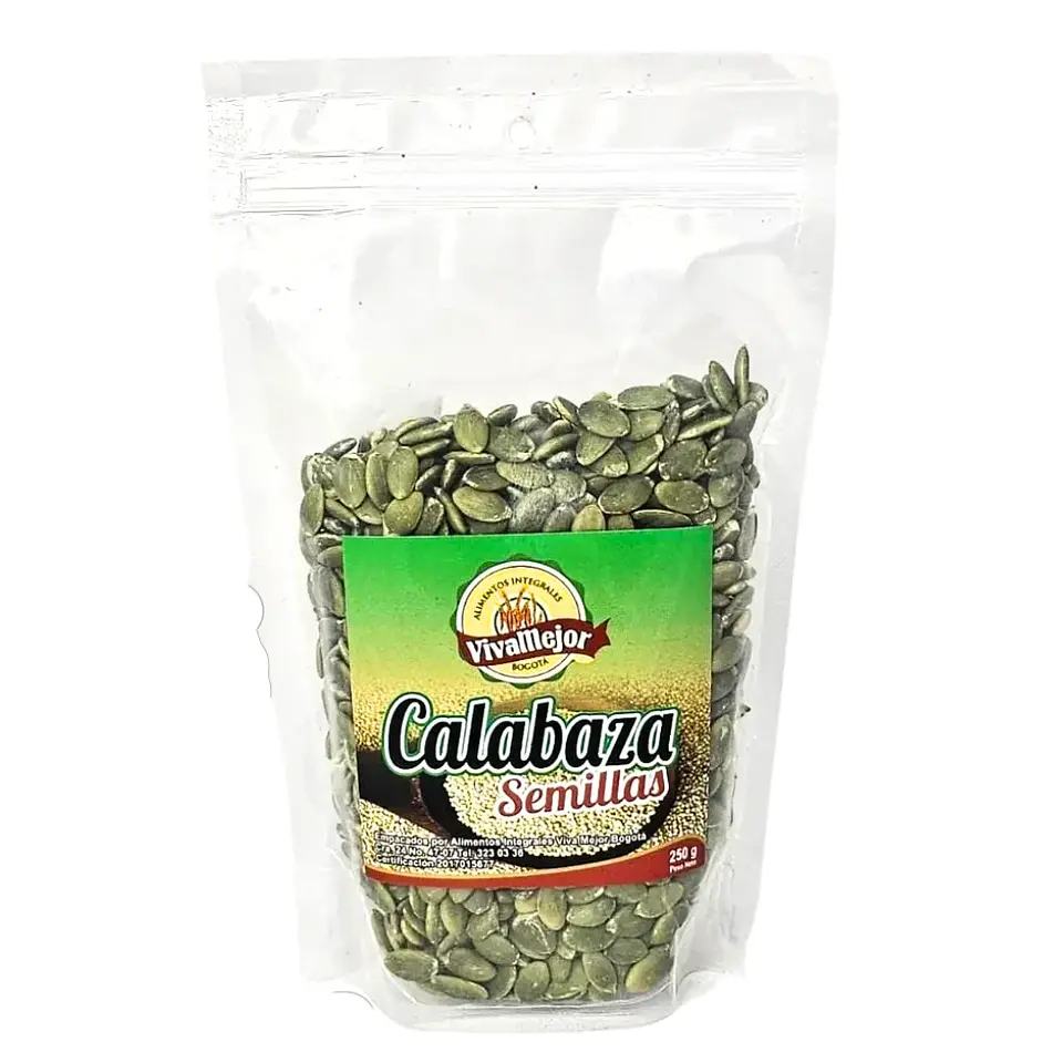 Semillas de Calabaza 250 g Viva Mejor 1