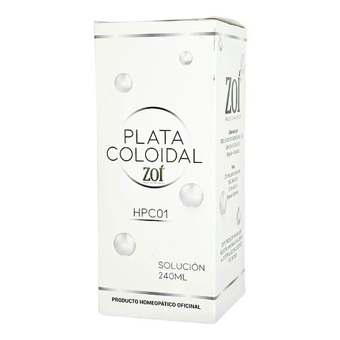 Plata Coloidal Jarabe 240 ml Zoí