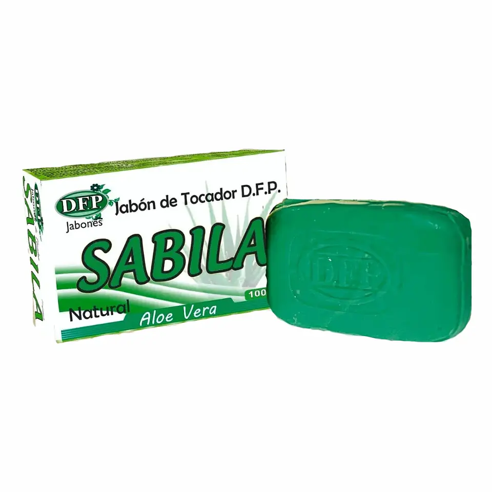 Jabón Natural Sábila 100 gr DFP 1