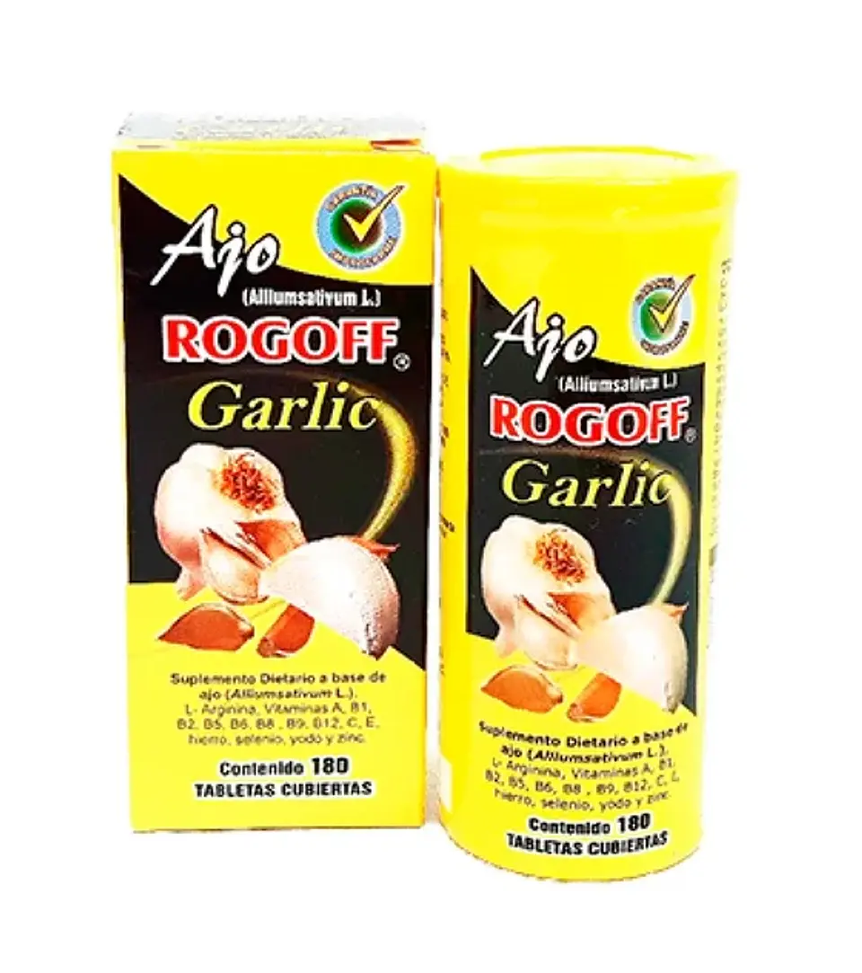 Ajo Rogoff 180 tabletas recubiertas Improfarme 1