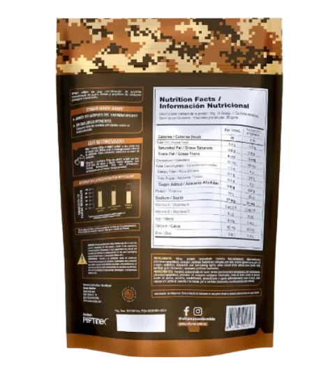 Whey army 2 libras Vainila Vitanas Proteina 