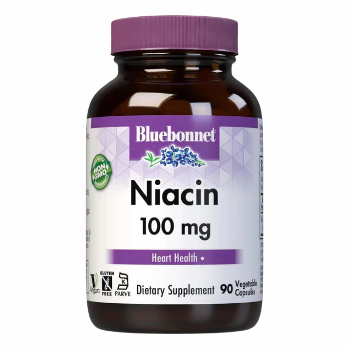 Niacin 100 mg 90 Cápsulas Bluebonnet 1