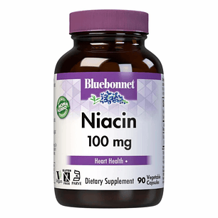 Niacin 100 mg 90 Cápsulas Bluebonnet