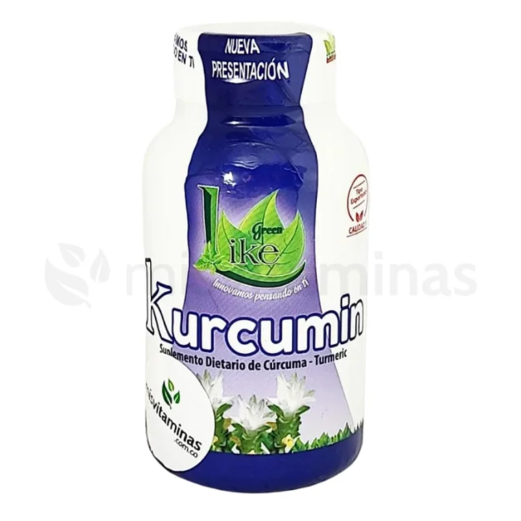 Kurcumin Cúrcuma Turmeric 100 Capsulas 1
