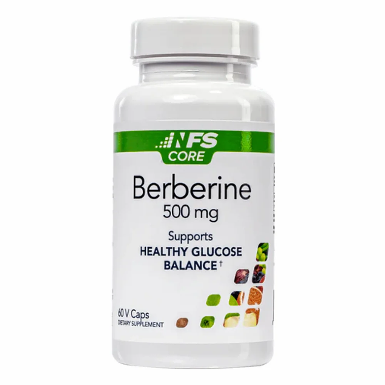 Berberine 500 mg  60 Cápsulas NFS 1