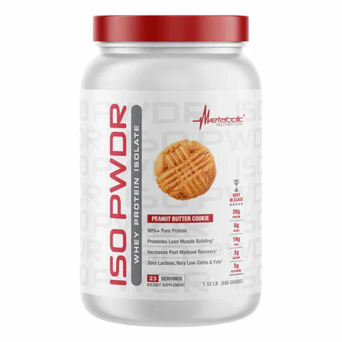 ISO PWDR Whey Protein Mantequilla de Maní 690 g Metabolic