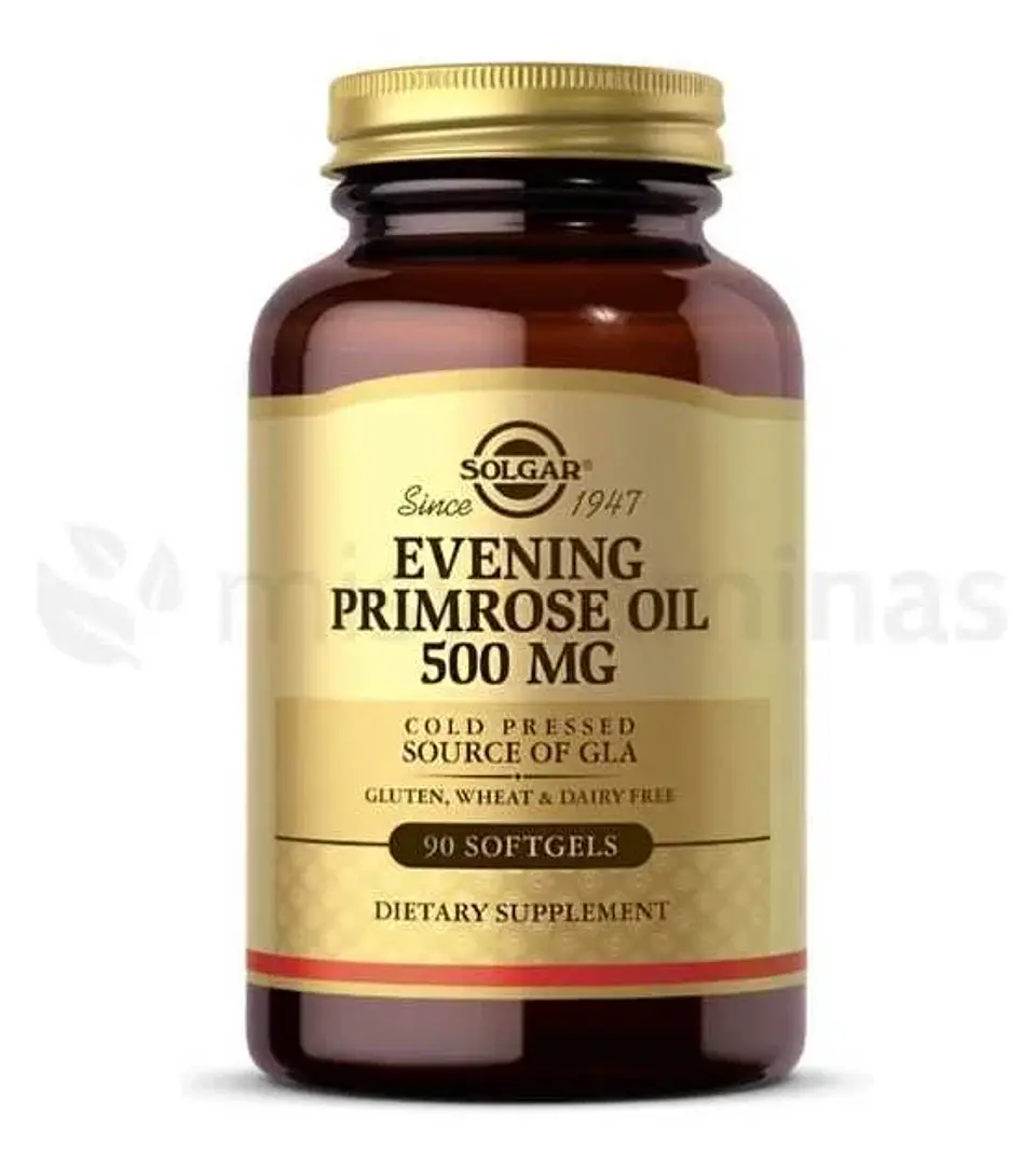 Evening Primrose Oil 500 mg Solgar Onagra 1