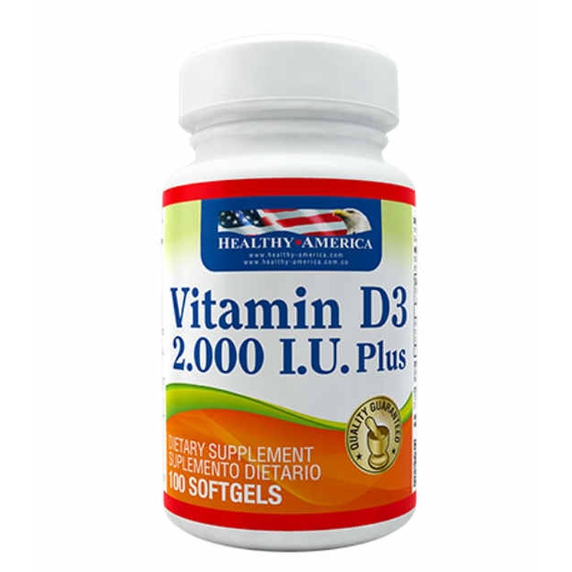 Vitamina D3 2000 UI 100 Softgels 1