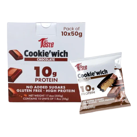 Cookie'Wich Chocolate Caja de 10 Unidades Mrs Taste