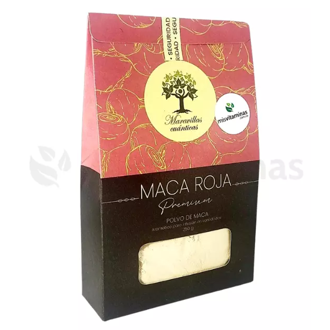 Maca Roja Peruana Premium 250 gramos Maravillas Cuánticas 1