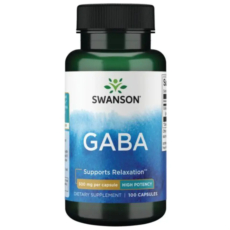 Gaba 100 Cápsulas Swanson  1