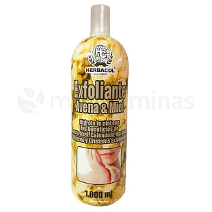 Exfoliante Avena & Miel Herbacol 1000 ml