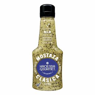 Mostaza Clásica 380 gr Hacienda Gourmet