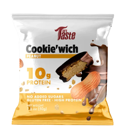 Mrs Taste Peanut 50 gramos Alfajore de Proteina