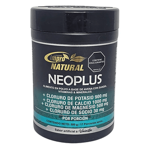 NEOPLUS Cloruro Potasio Calcio Magnesio y Sodio 500 gr Impronatural