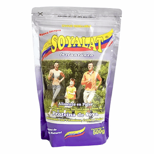 Soyalat Leche de Soya 500 gr Sin Lactosa 