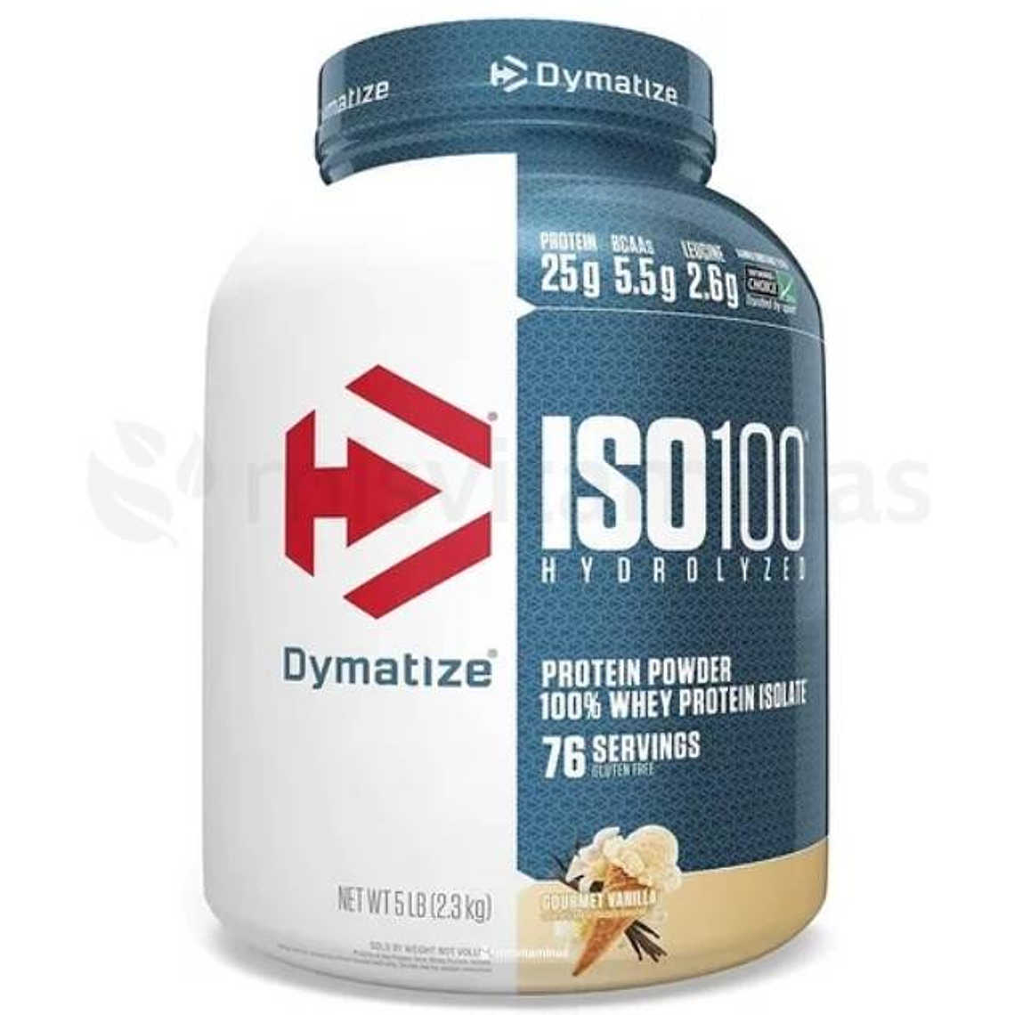 ISO 100 Hydrolyzed 5 Libras Dymatize Vainilla 1