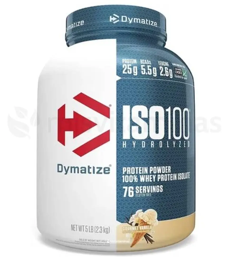 ISO 100 Hydrolyzed 5 Libras Dymatize Vainilla 1
