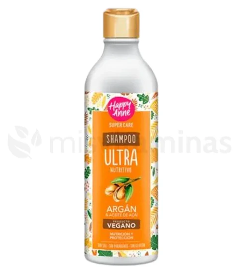 Shampoo Ultra Nutritivo 340 ml Happy Anne