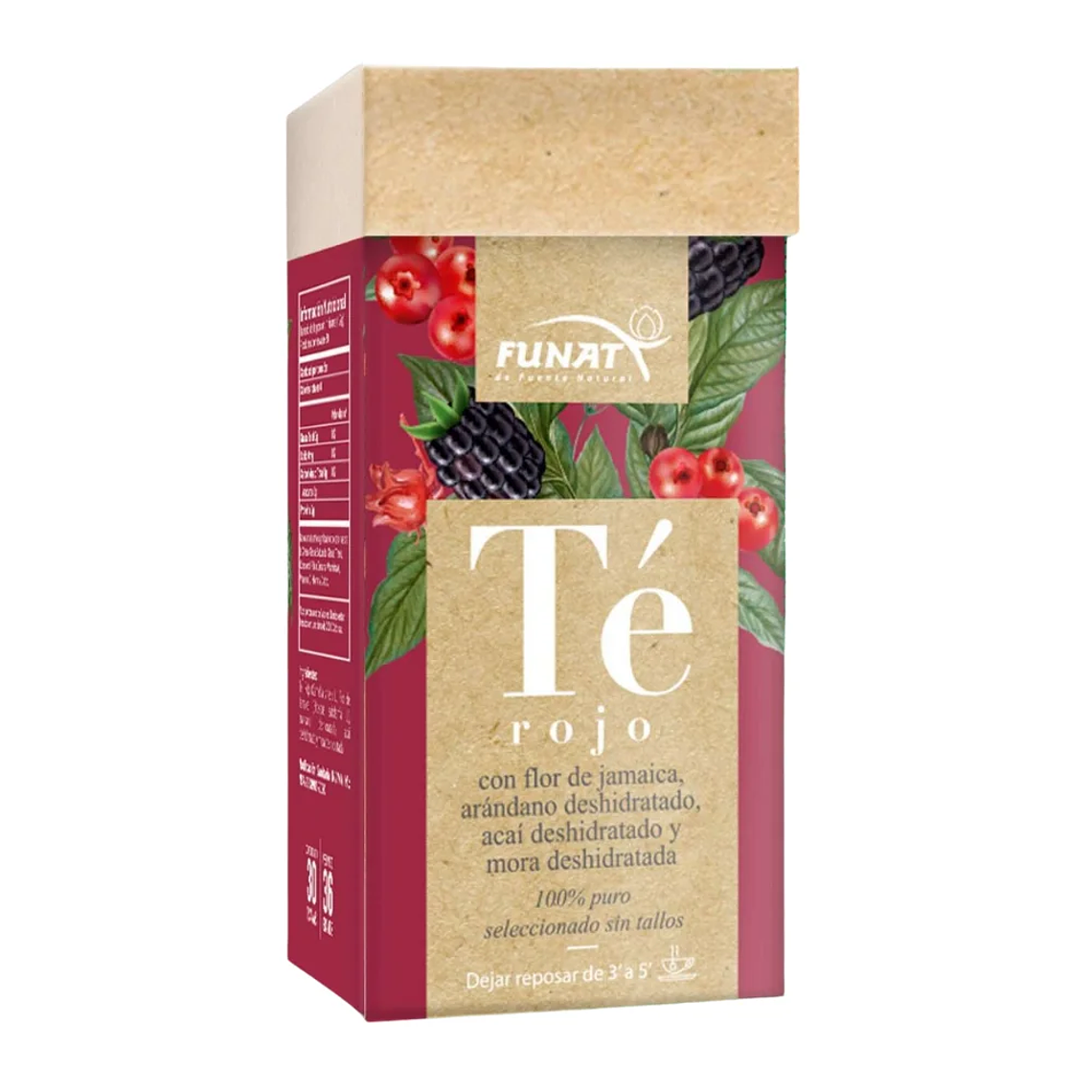 Té Rojo 30 Tisanas Funat 1