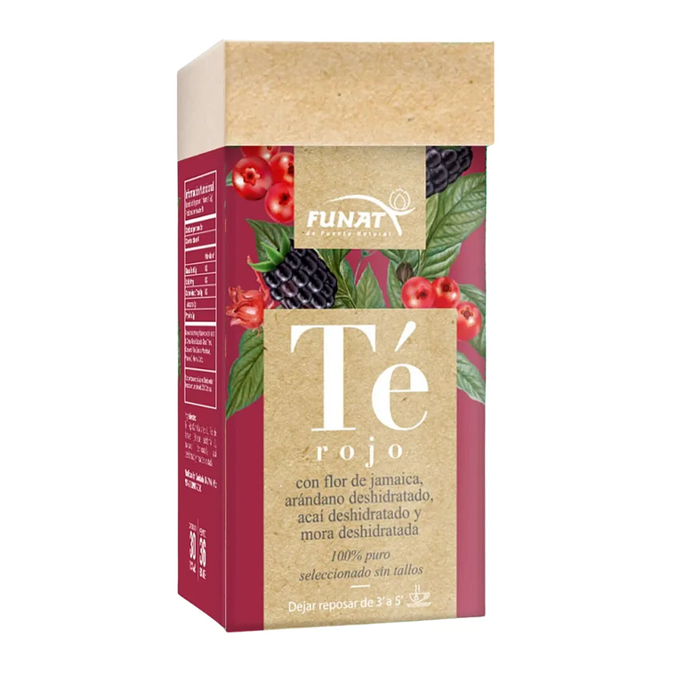 Té Rojo 30 Tisanas Funat 1