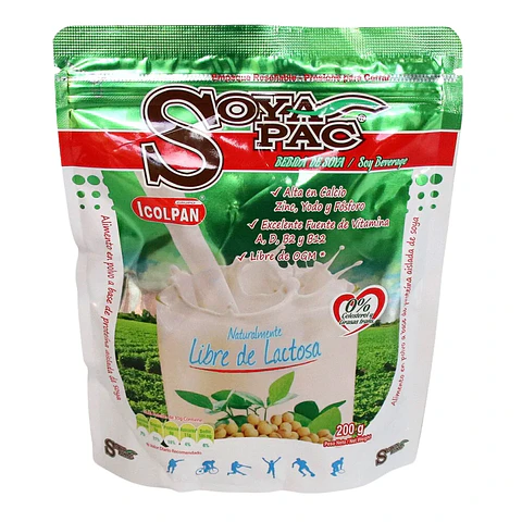 Soya Pac 200 gr Instantánea Libre de Lactosa
