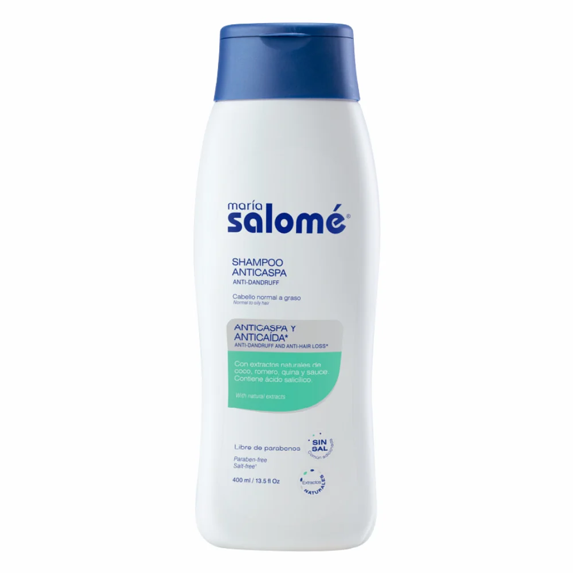 Shampoo Anticaspa 400 ml María Salomé 1