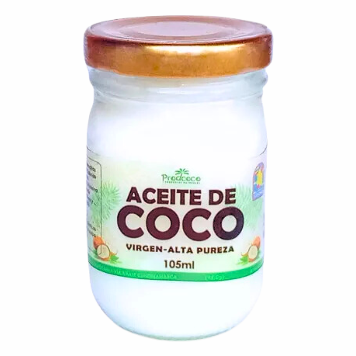 Aceite de Coco 105 ml Prodcoco 1
